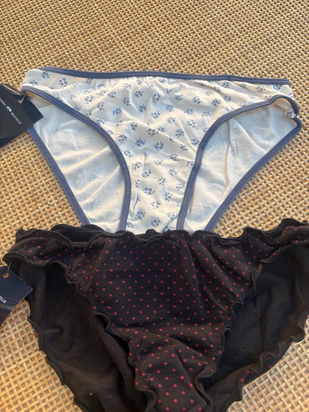 Brandy Melville NWT 2 pair Set Cotton Underwear/One Size